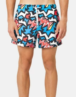 COSTUME DA BAGNO CORTO VITA ELASTICATA STAMPA SUNDEK POP