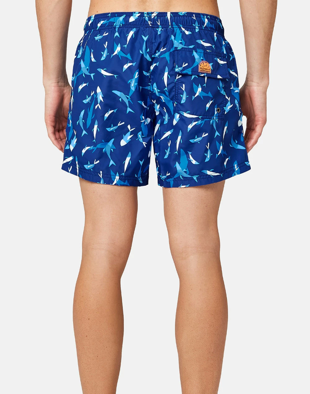 Sundek COSTUME DA BAGNO CORTO VITA ELASTICATA STAMPA SCUBA FISH - immagine 2