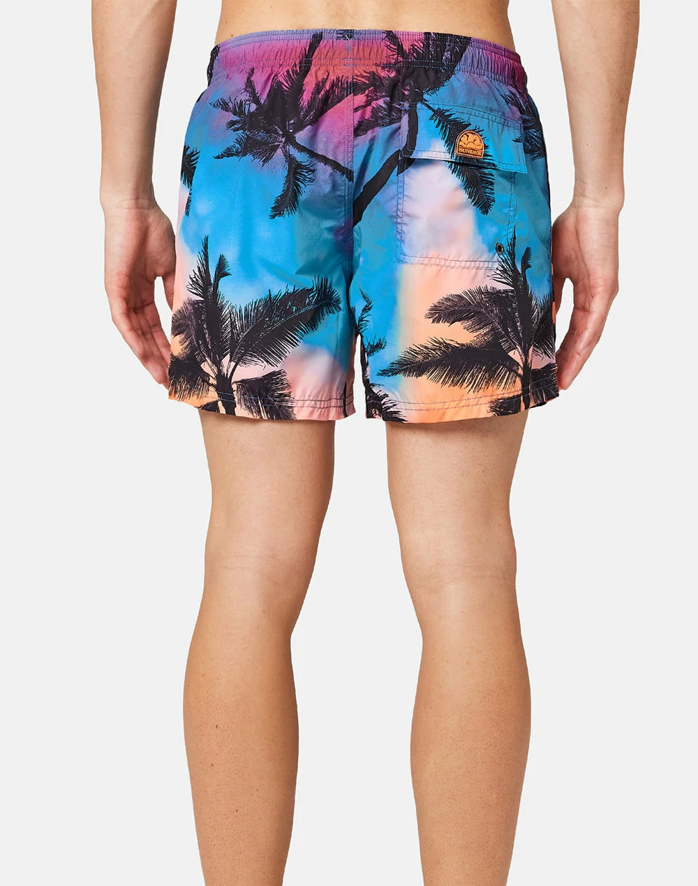 Sundek COSTUME DA BAGNO CORTO VITA ELASTICATA STAMPA UNDER SKIES - immagine 2