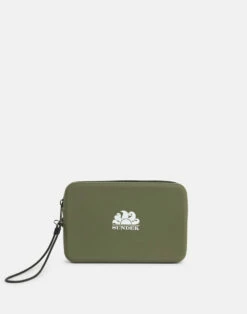 Sundek MINI POCHETTE IN PVC CON LOGO