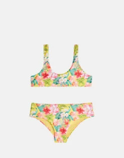 Sundek MINI BIKINI DA BAMBINA TOP SPORTIVO E SLIP FISSO