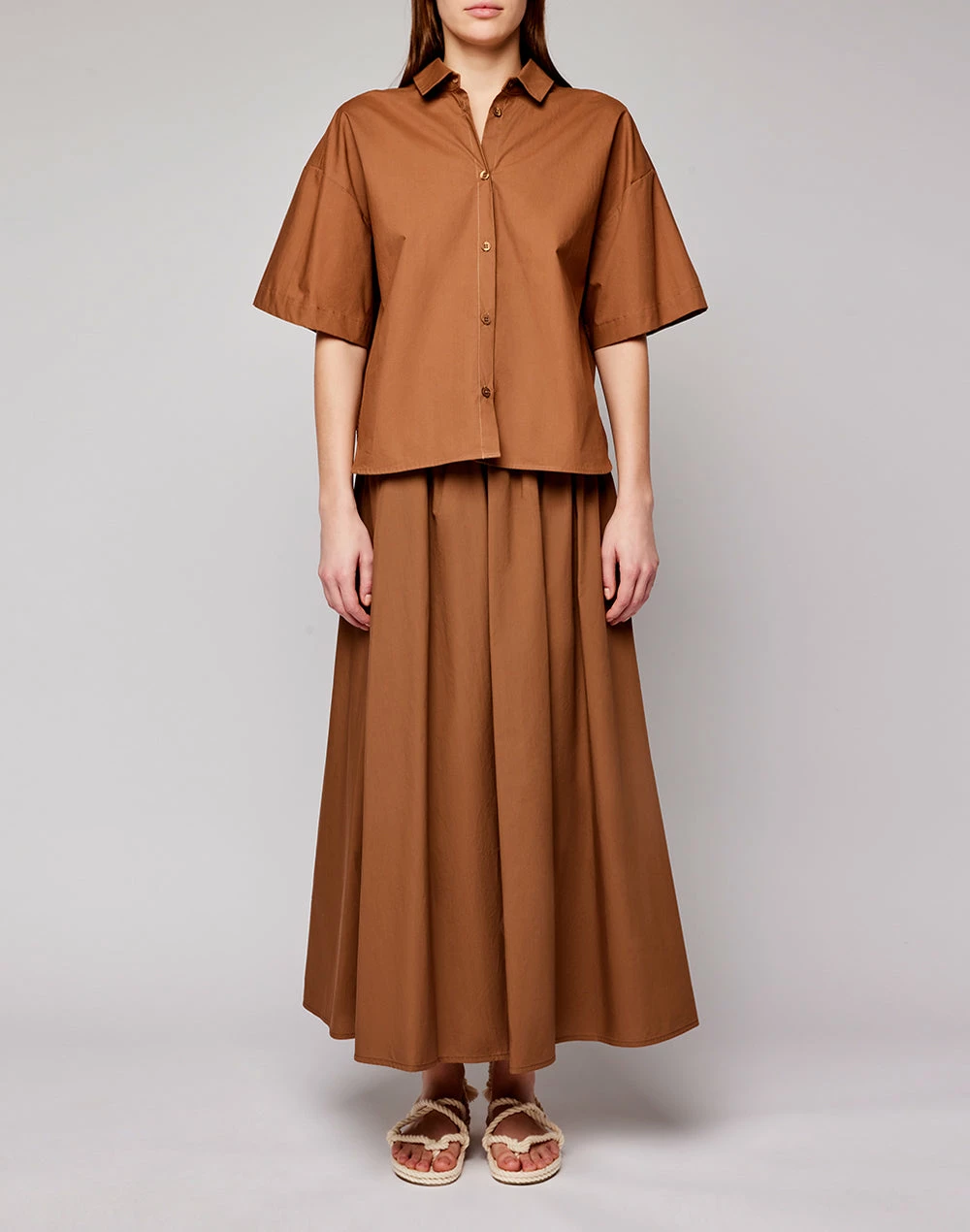 Sundek GONNA LUNGA IN COTONE POPELINE - immagine 4