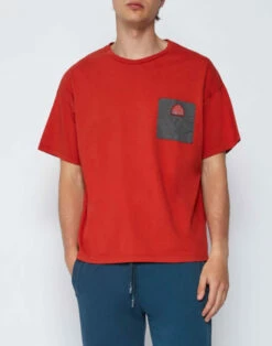 Sundek T-SHIRT GIROCOLLO CON TASCA