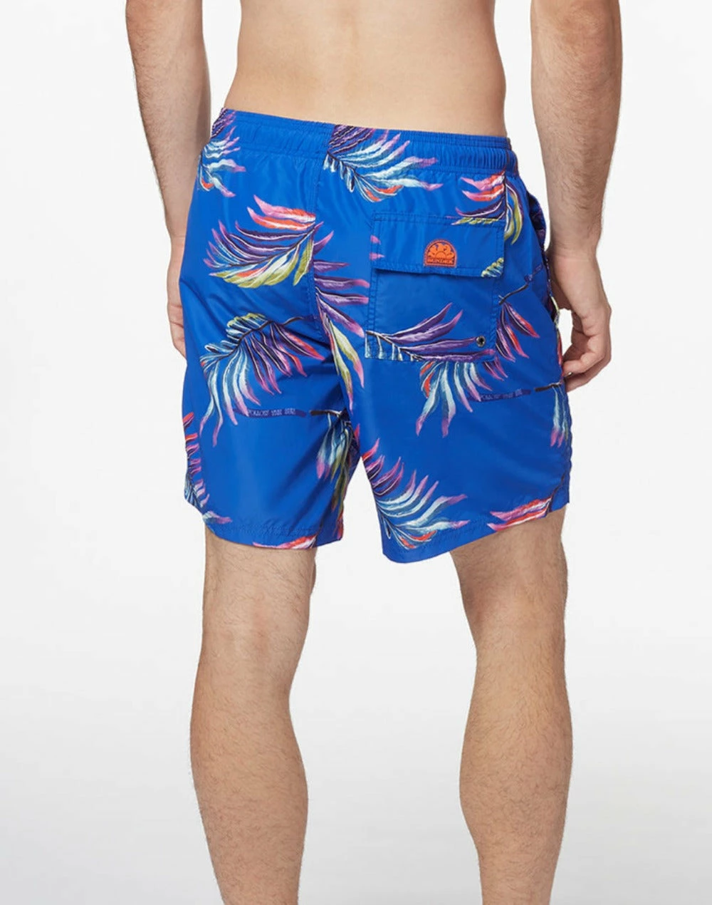 Sundek COSTUME DA BAGNO MEDIO A VITA ELASTICATA STAMPA FLYING COLORS - immagine 4