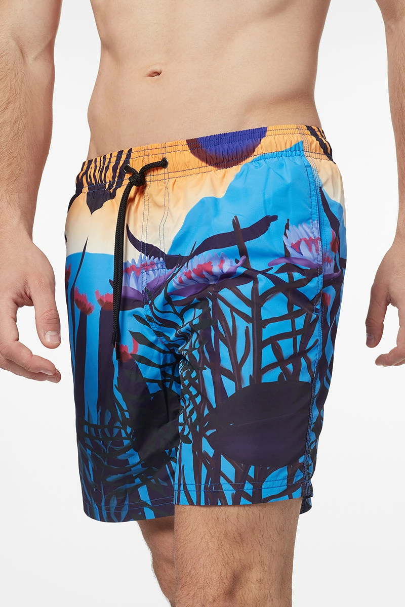 Sundek COSTUME DA BAGNO MEDIO A VITA ELASTICATA STAMPA DREAMING - immagine 3