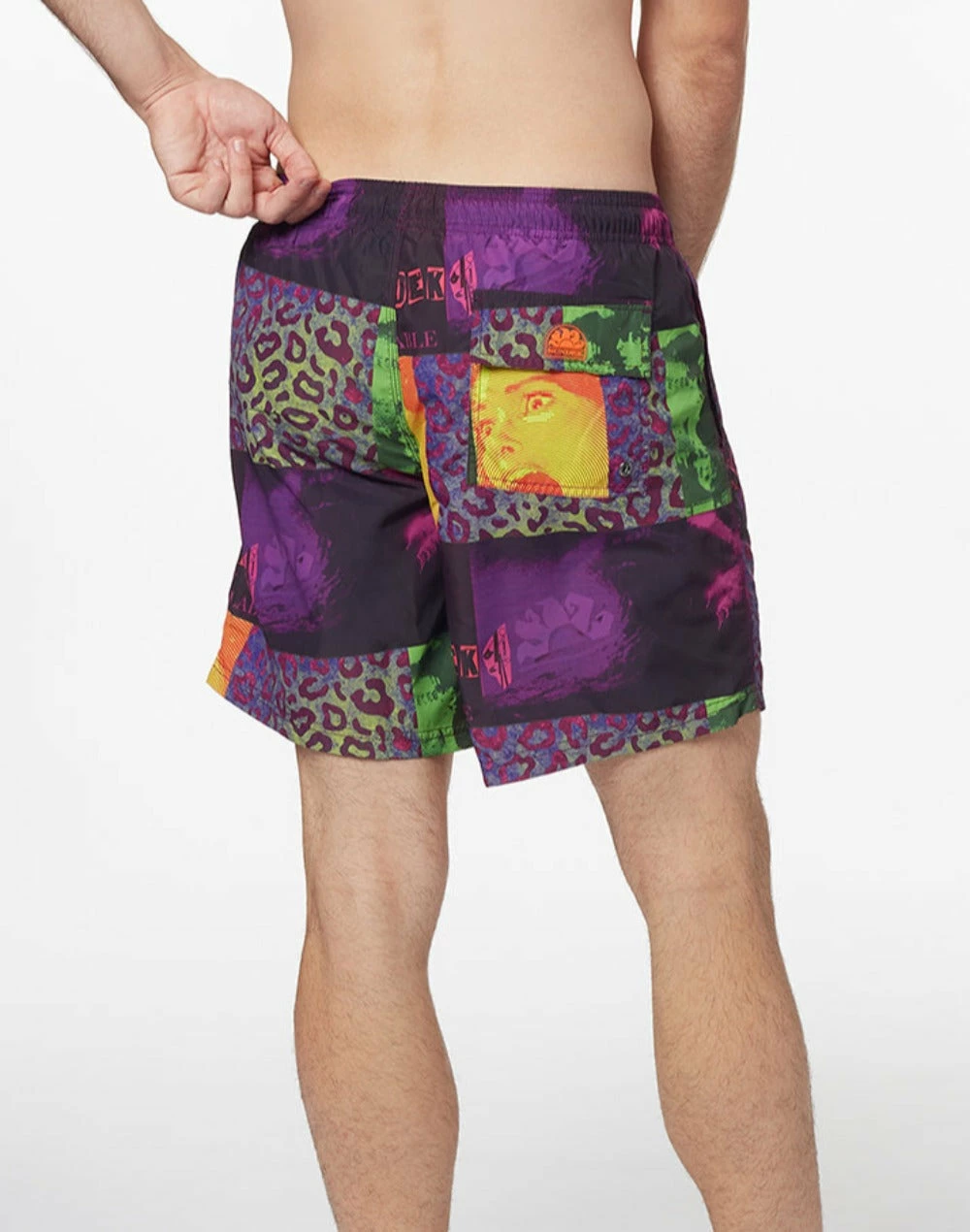 Sundek COSTUME DA BAGNO MEDIO A VITA ELASTICATA STAMPA ZINE - immagine 2