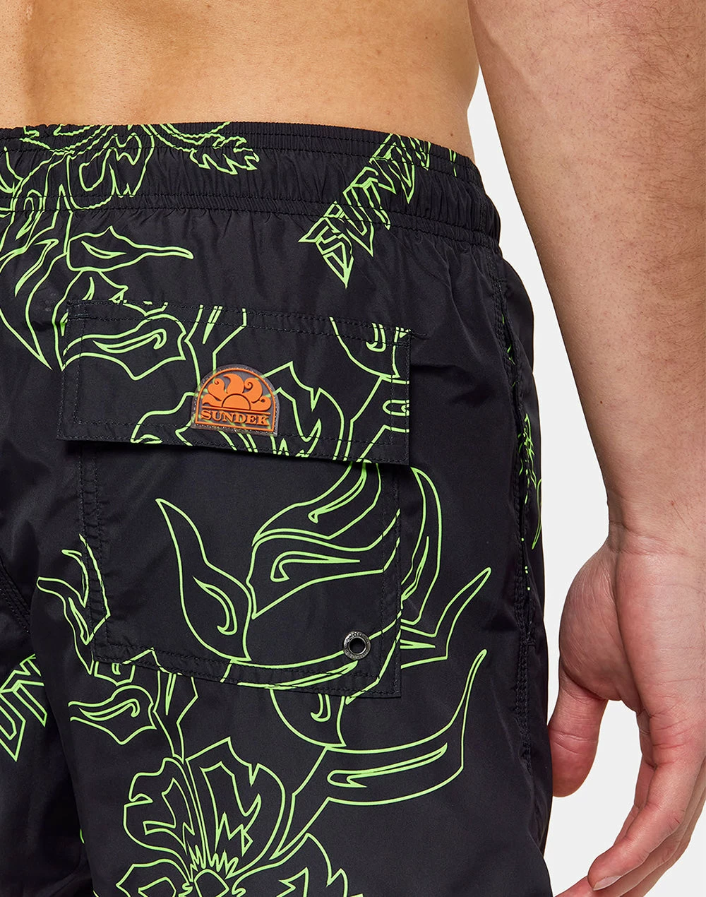 Sundek COSTUME DA BAGNO CORTO CON STAMPA METAL FLOWER - immagine 3