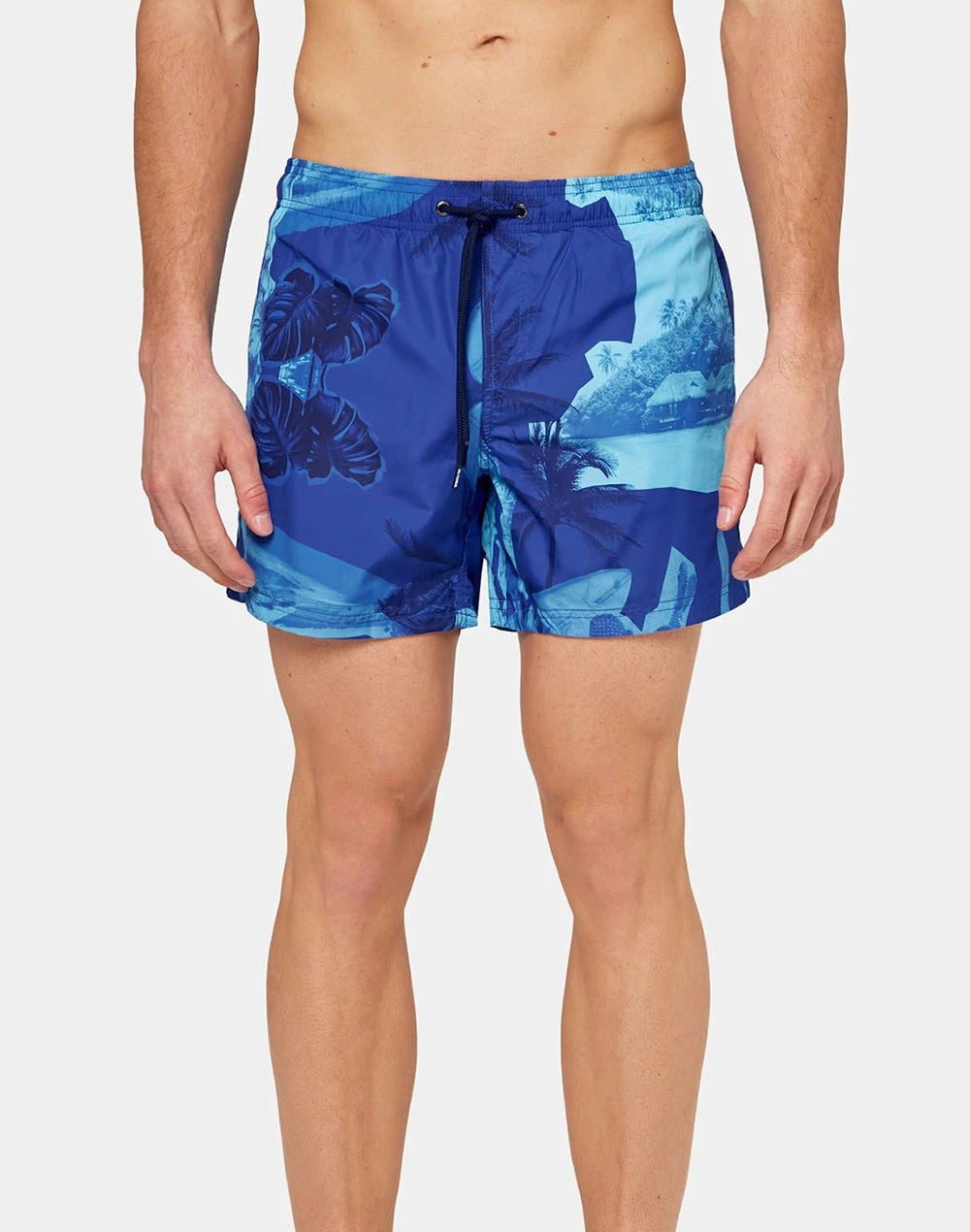 Sundek COSTUME DA BAGNO CORTO CON STAMPA CLIPPING ART