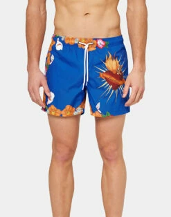 Sundek COSTUME DA BAGNO CORTO CON STAMPA SACRED HEART