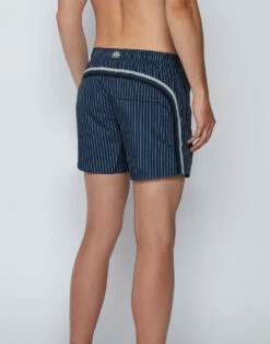 Sundek COSTUME DA BAGNO RIGATO A VITA ELASTICATA TINTO FILO