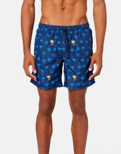 Sundek COSTUME DA BAGNO MEDIO A VITA ELASTICATA STAMPA MINI PALM