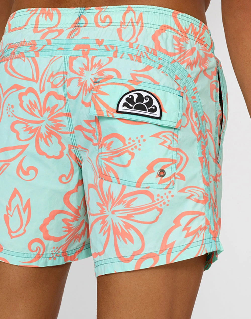 Sundek COSTUME DA BAGNO STAMPA HIBISCUS - GOLDENWAVE SPECIAL EDITION - immagine 3