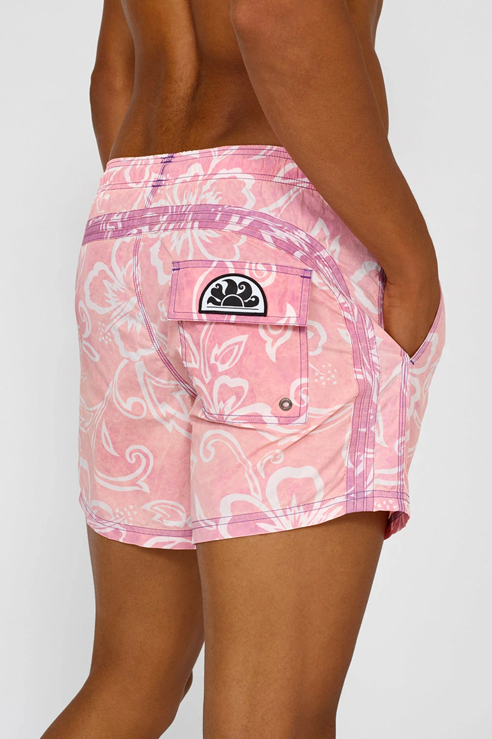 Sundek COSTUME DA BAGNO STAMPA HIBISCUS - GOLDENWAVE SPECIAL EDITION - immagine 4