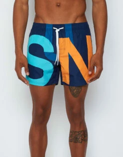 Sundek COSTUME DA BAGNO STAMPA MACRO LOGO