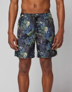 Sundek COSTUME DA BAGNO LUNGO A VITA ELASTICATA STAMPA SPOTTY JUNGLE