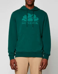 Sundek FELPA CON CAPPUCCIO E TASCA A MARSUPIO