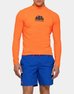 Sundek RASHGUARD GIROCOLLO UPF 50