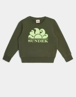 Sundek FELPA GIROCOLLO IN COTONE CON LOGO