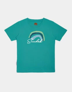 Sundek T-SHIRT STAMPA KIDOODLE RAINBOW