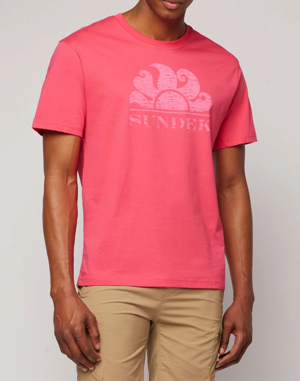 Sundek T-SHIRT MANICHE CORTE CON LOGO