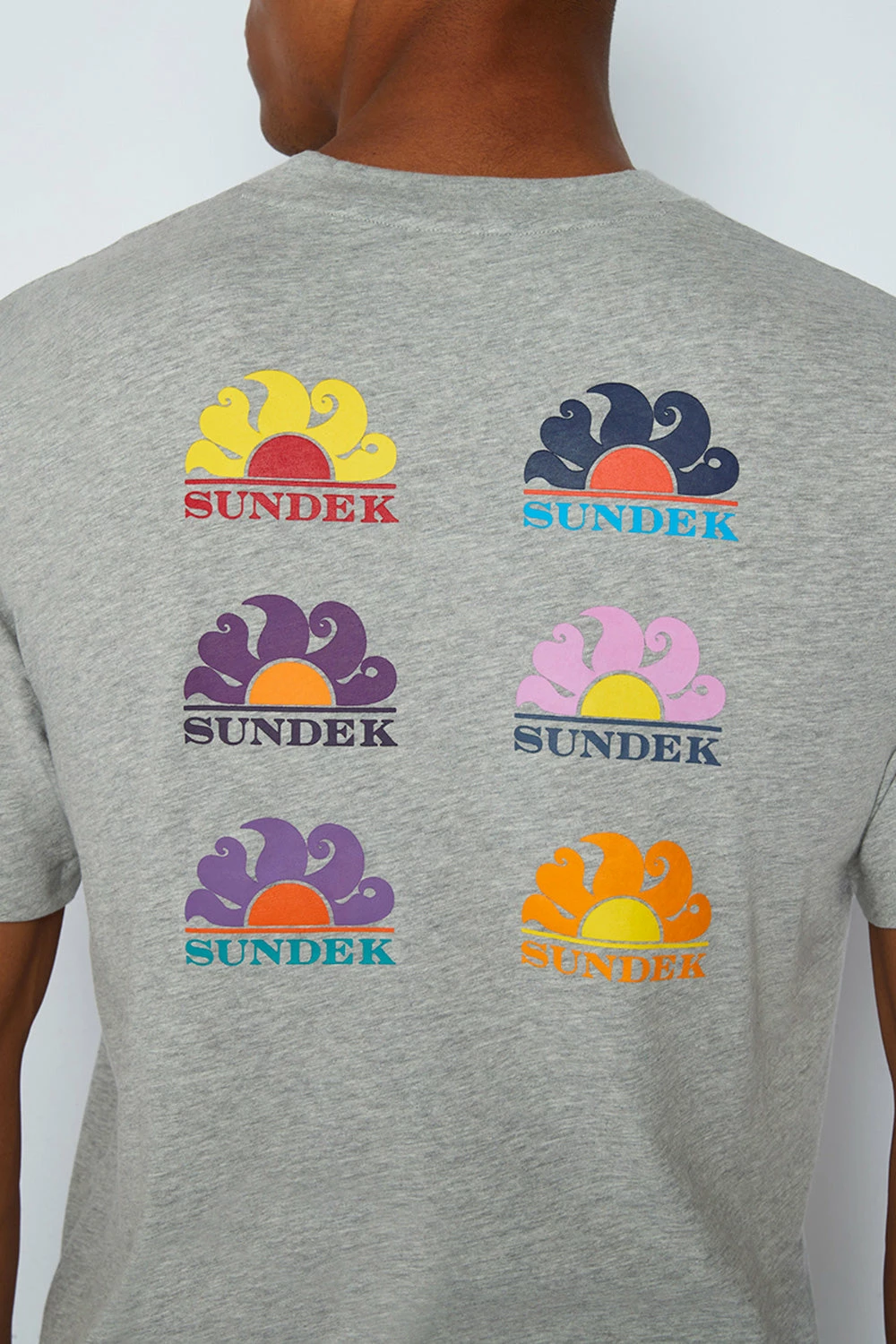 Sundek T-SHIRT STAMPA ARCHIVE SUL RETRO - immagine 4