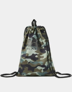 Sundek IRVINE - ZAINO SACCA IN NYLON A STAMPA CAMOUFLAGE
