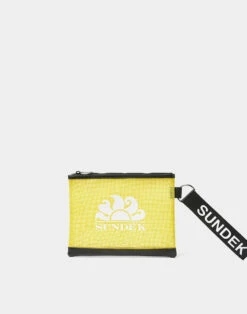 Sundek MINI POCHETTE IN MESH CON LOGO
