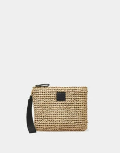 Sundek POCHETTE IN PAGLIA INTRECCIATA