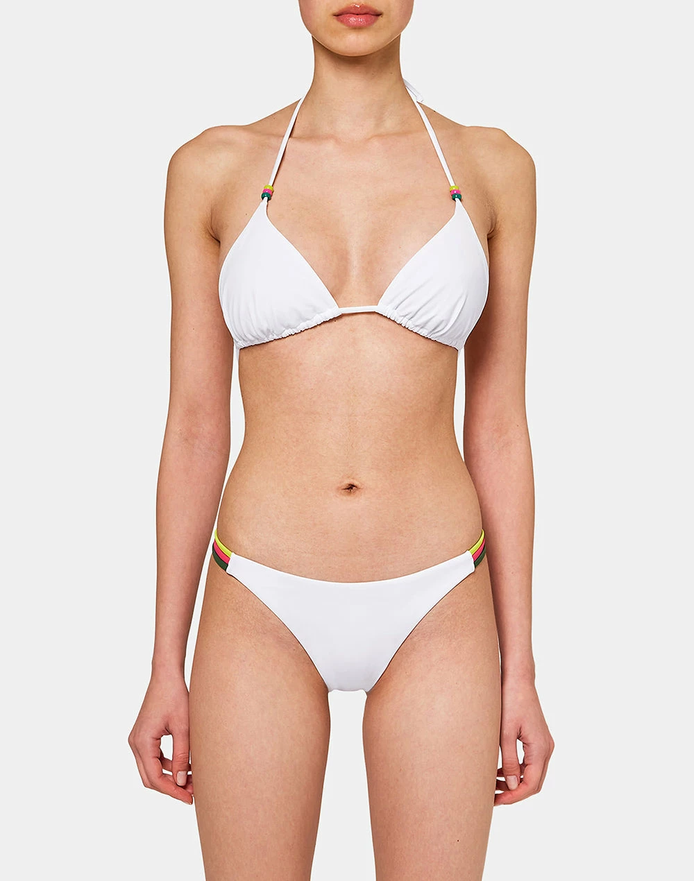 Sundek JENNIFER TOP A TRIANGOLO E SLIP FISSO ARCOBALENO