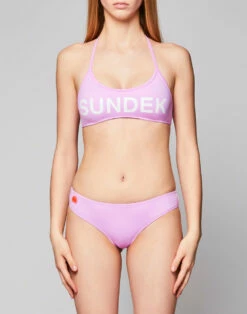Sundek TOP BRALETTE SPORTIVO E SLIP CULOTTE SLIM FIT
