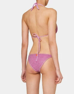 Sundek AMORA - SLIP REGULAR IN LUREX CON FIOCCHETTI