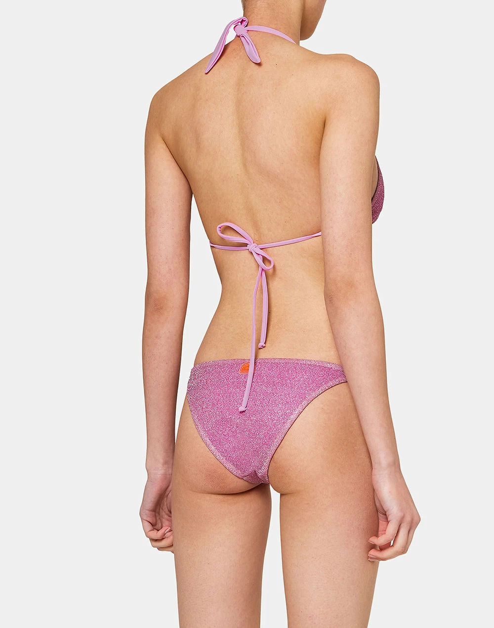 Sundek AMORA - SLIP REGULAR IN LUREX CON FIOCCHETTI