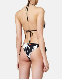 Sundek ANITA SLIP BIKINI CON FIANCHI REGOLABILI E STAMPA MULTIPALM