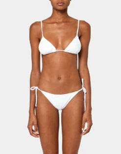 Sundek TOP A TRIANGOLO JACQUARD