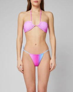 Sundek TOP A FASCIA REGOLABILE CON LACCI