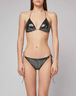 Sundek JENNIFER TOP A TRIANGOLO CON PAILLETTES