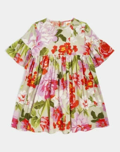 Sundek ABITO A MANICHE CORTE E STAMPA AMARANTA