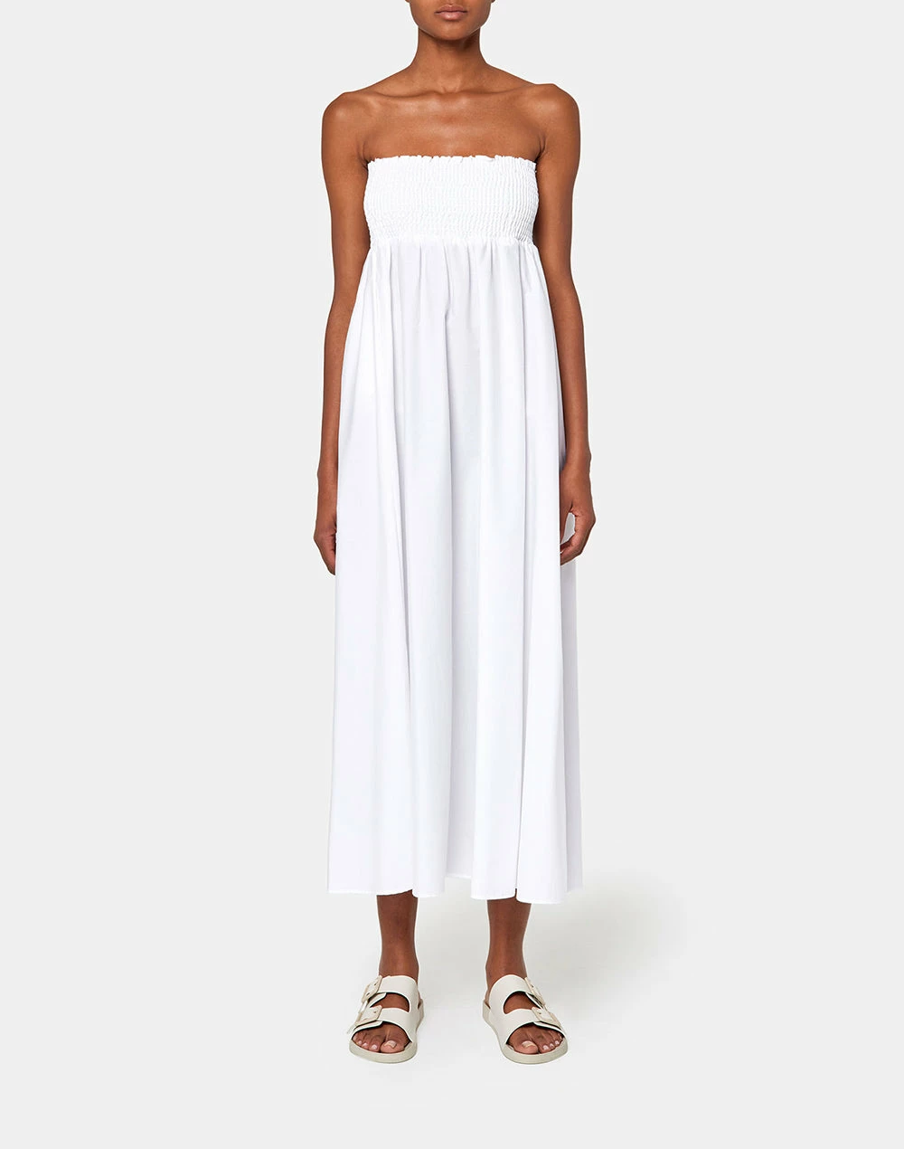 Sundek ABITO LUNGO SENZA MANICHE IN POPELINE