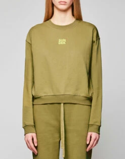 Sundek FELPA GIROCOLLO CON LOGO STAMPATO