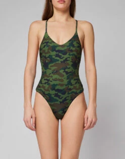 Sundek HAMOA - COSTUME INTERO CAMOU