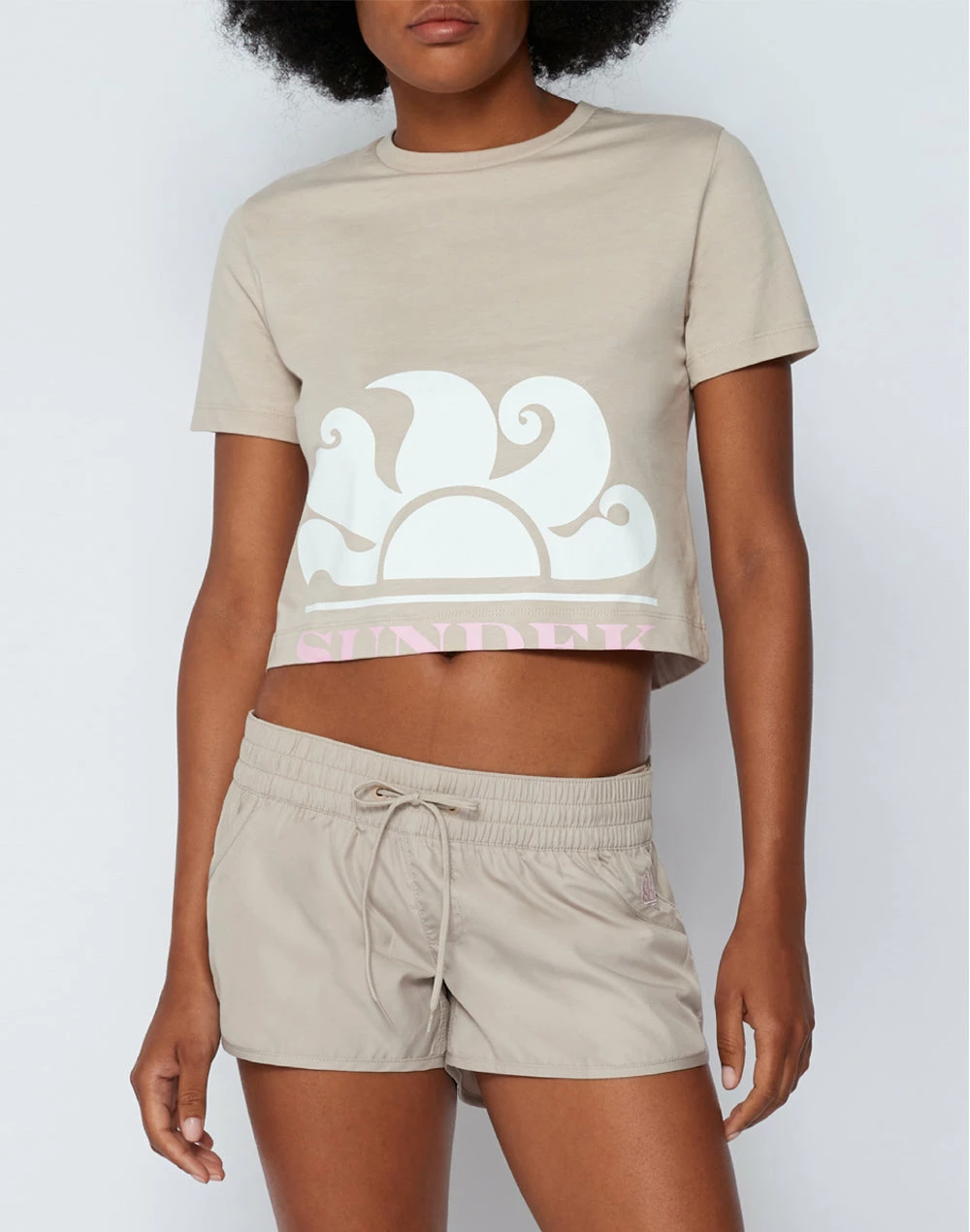 Sundek T-SHIRT CROP