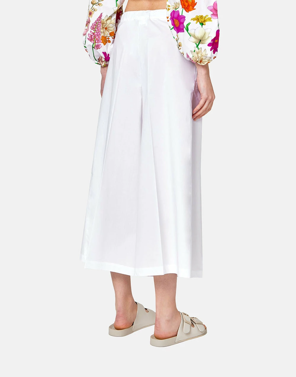 Sundek PANTALONI CROPPED IN POPELINE - immagine 2